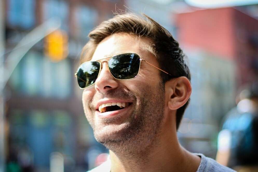 Man Modeling Sunglasses