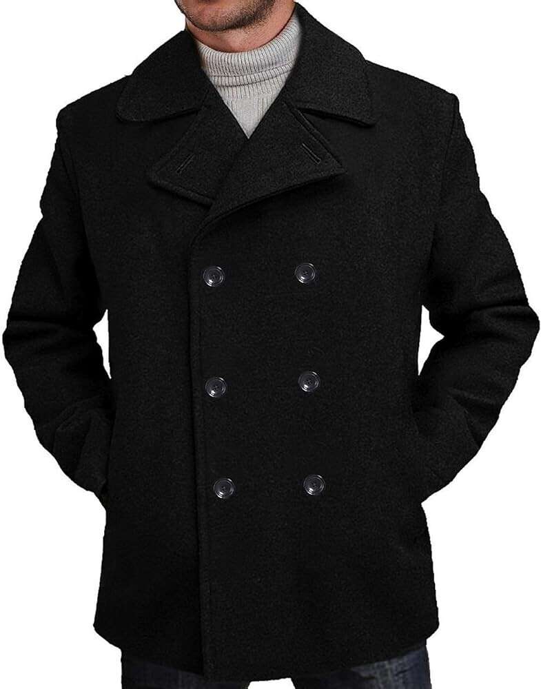 Double Breasted Peacoat