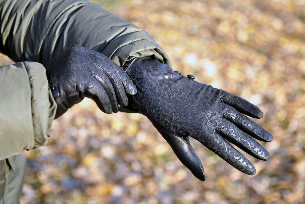 Leather Winter Gloves